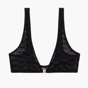SAVAGE X FENTY - Flocked Logo Bralette